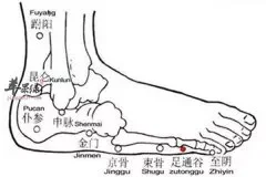 足通谷穴在哪 有什么功效