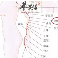 肘髎穴位位置图