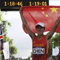 伦敦奥运中国第23金 陈定夺20公里竞走金牌