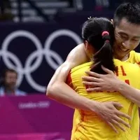 伦敦奥运中国第20金 张楠赵芸蕾夺混双金牌