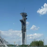 北京新地标瞭望塔遭调侃 网友称像五根钉子