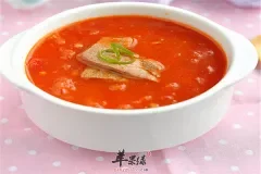 猪肝西红柿浓汤——适合孕期妈妈的汤品