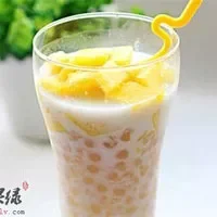 芒果椰子果汁，特别补水
