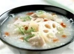 莲藕虾仁粥——消暑清热开胃消食