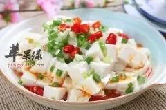 小葱拌豆腐——补充蛋白质补充钙质