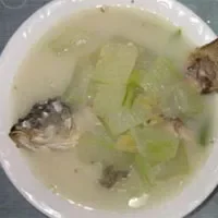鳢鱼冬瓜汤：清热利水