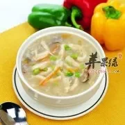 香菇三黄鸡肉粥——延缓衰老降压降脂