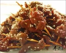 牙签里脊肉串——补充脂肪补充维生素