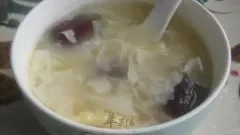 腐竹鸡蛋红枣汤