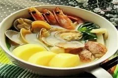 蛤蜊海鲜汤——营养全面低热量