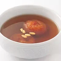 灯芯柿饼汤：清肺热，利水道