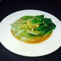 蒜汁蚝油生菜