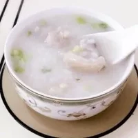 沙锅煲鸡粥