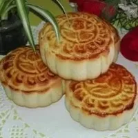 黑米馅月饼