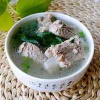 小白菜炖排骨