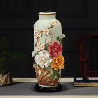 景德镇手工陶瓷花瓶摆件