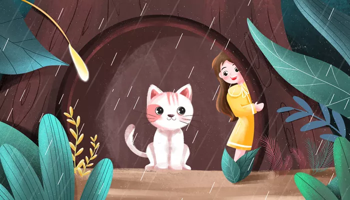 摄图网_401896672_banner_雨水之在树洞里躲雨的小女孩与小猫（企业商用3）_副本.jpg