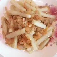 蒜蓉虾米炒芥菜头