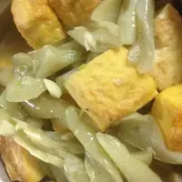 白茄子煲黄豆腐