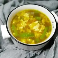 虾米丝瓜蛋汤