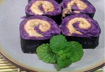 紫薯土司卷