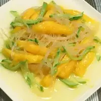 芒果拌黄瓜石花菜