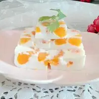 蜜橘椰汁糕