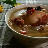 鸡火参杞汤