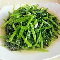 清炒茼蒿