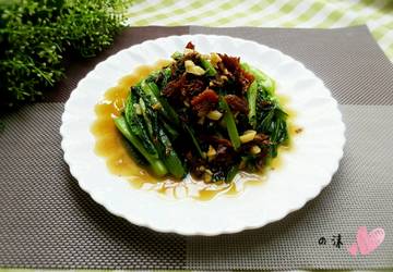 鲮鱼油麦菜