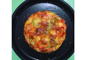 素火腿披萨