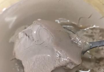 小吃：黑色豆腐脑