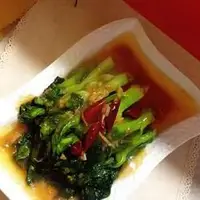 香辣蚝油菜苔