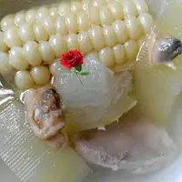 冬瓜玉米沙蚬瘦肉汤