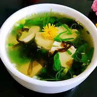 龙须菜豆腐汤