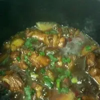 鸡翅根煮土豆