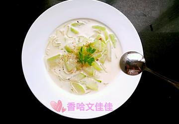 奶香冬瓜粉丝汤