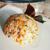 鲜虾海胆饭