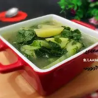 小白菜炖土豆