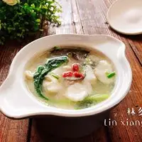 青菜鱼片汤