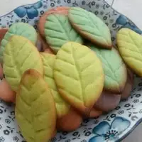 树叶曲奇饼