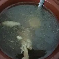 板粟鸡汤