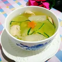 玉带竹荪鸡汤