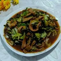 御帘豆腐海带烩包菜