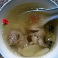 灯芯麦冬鸡肉汤