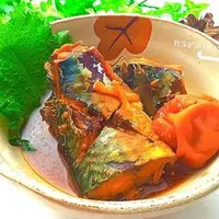 梅干味噌煮青花鱼（鲐鲅鱼）