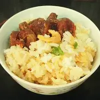 广式腊肠蒸米饭