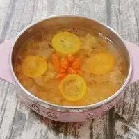 金桔红枣银耳汤 (宝宝辅食）