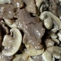 蘑菇滑肉