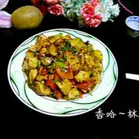 煎烧臭豆腐